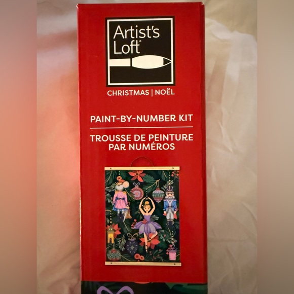 16" x 20" Nutcracker Ballet Paint-by-Number Kit by Artist's Loft - Picture 3 of 3